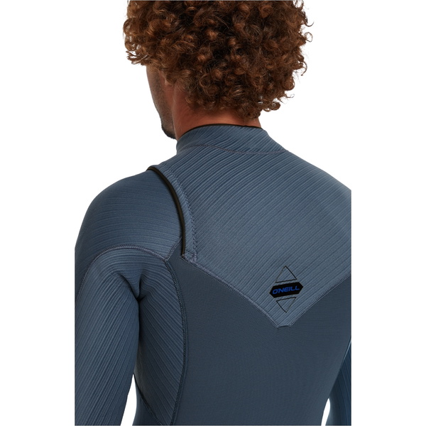 2025 O'Neill Mens Hyperfreak 3/2+mm Chest Zip Wetsuit 5343 - Dark Orion / Copen Blue